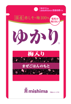 国産赤しそ・梅使用　ゆかり® 梅入り 14g